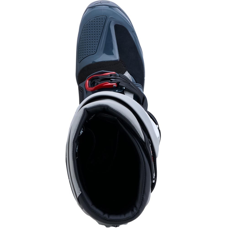 Alpinestars TECH 7 Enduro Drystar Motorradstiefel Dunkelgrau-Hellgrau-Rot