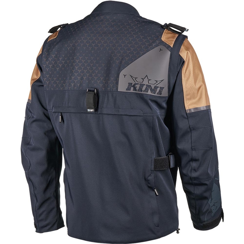 Motocross-Jacke KINI Red Bull EXC 2.0 Anthrazit-Beige