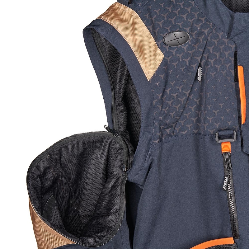 Motocross-Jacke KINI Red Bull EXC 2.0 Anthrazit-Beige
