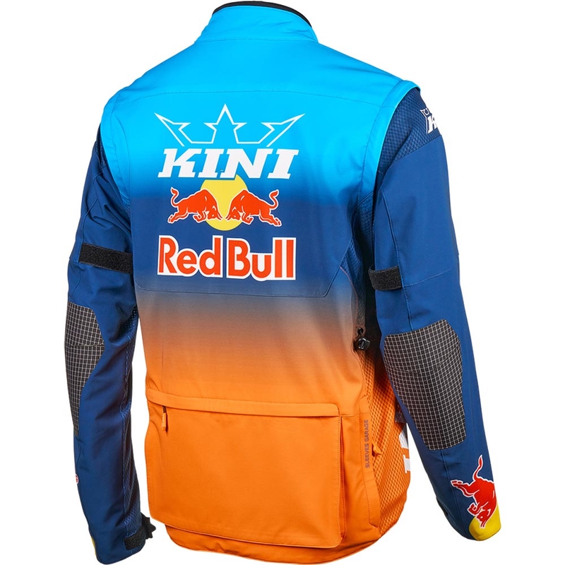 Motocross-Jacke KINI Red Bull 1.0 Rallye blau-orange