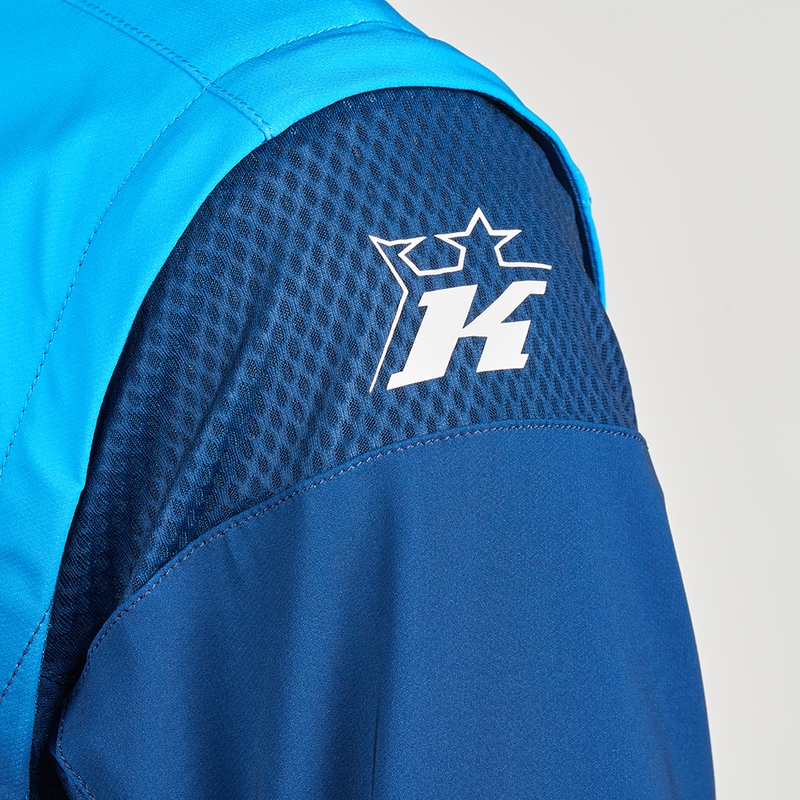 Motocross-Jacke KINI Red Bull 1.0 Rallye blau-orange