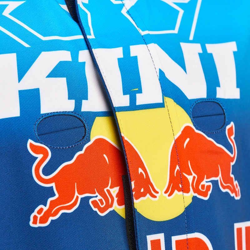 Motocross-Jacke KINI Red Bull 1.0 Rallye blau-orange