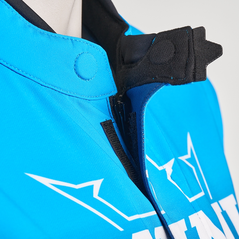 Motocross-Jacke KINI Red Bull 1.0 Rallye blau-orange