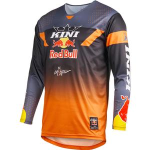 Motocross-Trikot KINI Red Bull 2.0 MXC grau-orange