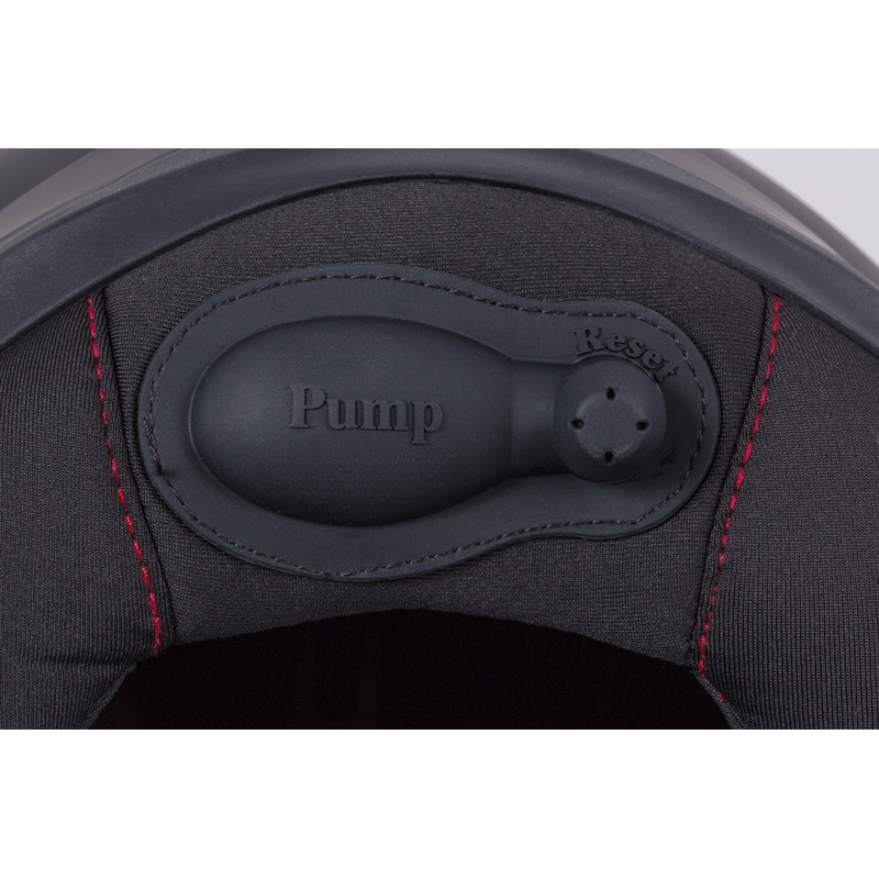 Cassida Compress 2.0 Refraction schwarz-grau-rot klappbarer Motorradhelm