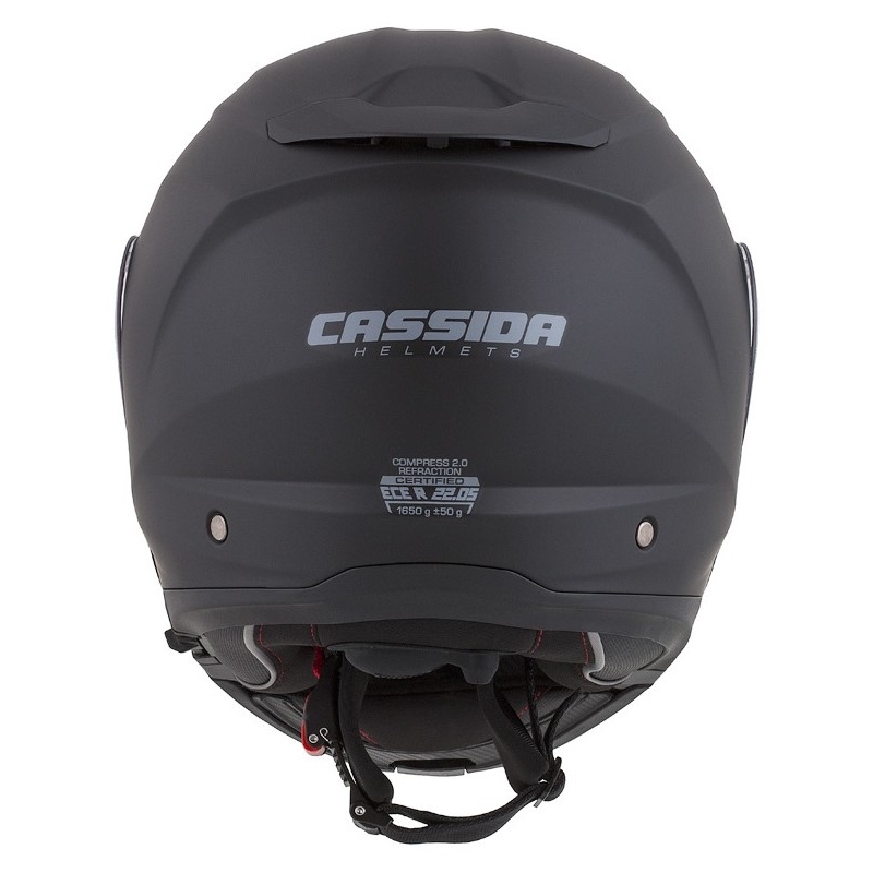 Cassida Compress 2.0 Motorradhelm schwarz matt