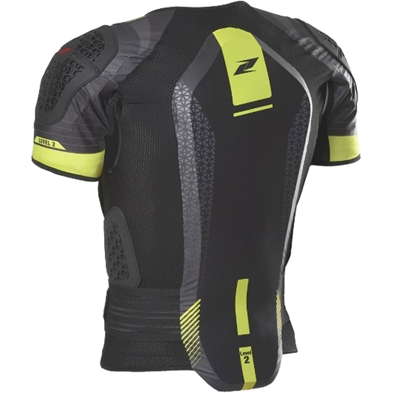 Zandona Netcube Vest Pro X8 schwarz-fluo gelb 180-189 cm