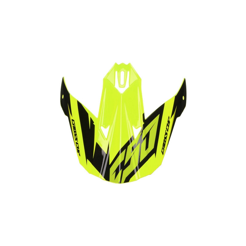 Cassida Cross Cup Two Helmvisier schwarz-grau-fluo gelb