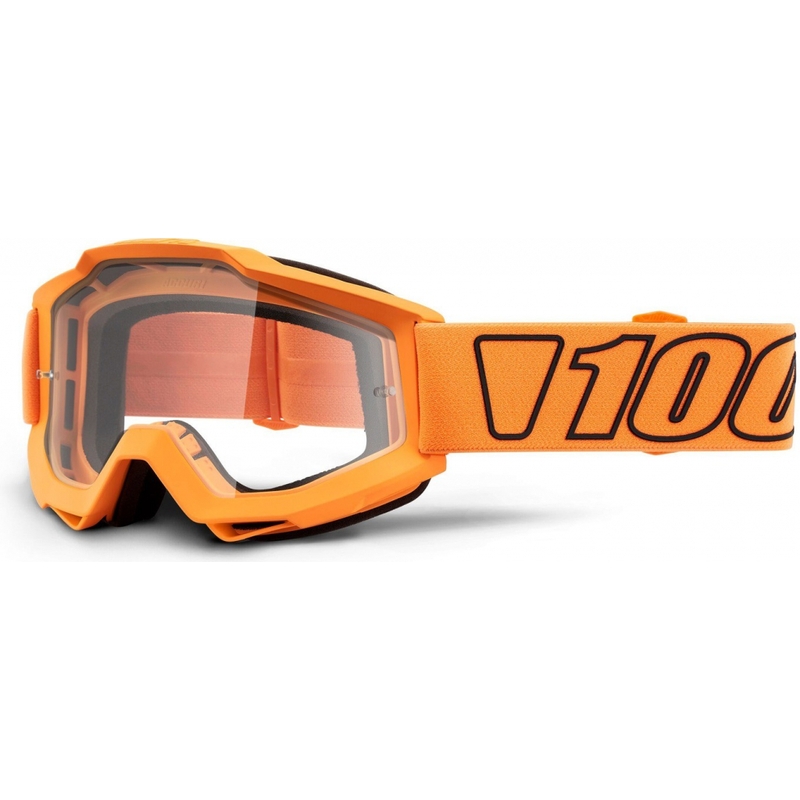 Motocross-Brille 100% Accuri LUMINARI (klares Plexiglas)
