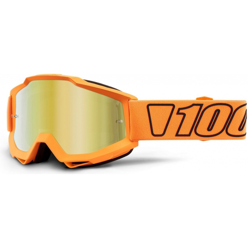 Motocross-Brille 100% Accuri LUMINARI (gold verspiegeltes Plexiglas)