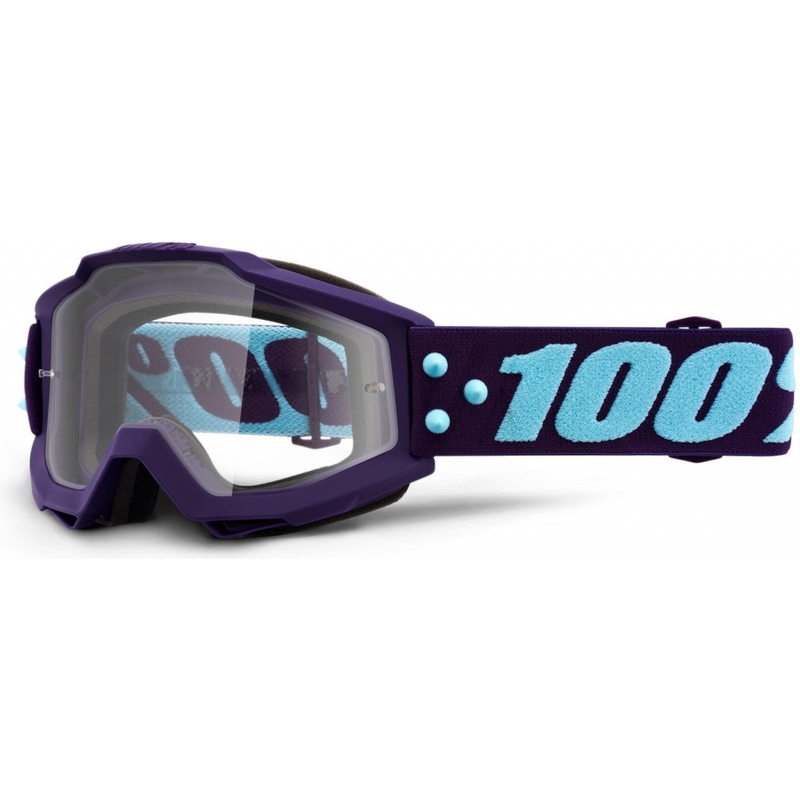 Motocross-Schutzbrille 100% Accuri MANEUVER (Plexiglas klar)