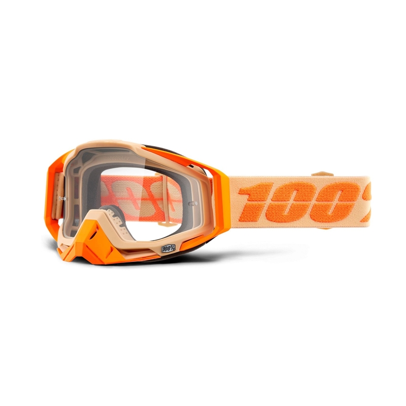 Motocrossbrille 100% RACECRAFT Sahara (Plexiglas klar)