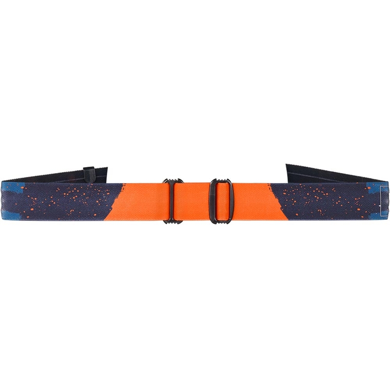 Motocross-Brille O'Neal B-22, blau-orange lackiert mit grauem Plexiglas