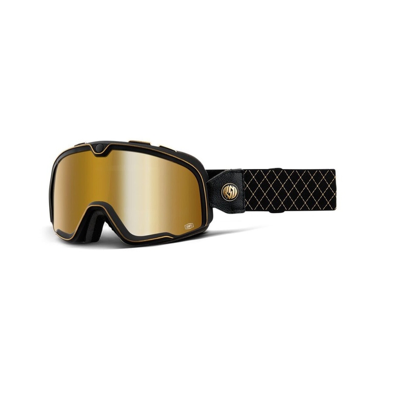 100% Barstow Roland Sprays Sands Motocrossbrille (gold verspiegeltes Plexiglas)