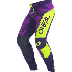 O'Neal Mayhem Paint Motocross-Hose, lila-fluoreszierend gelb
