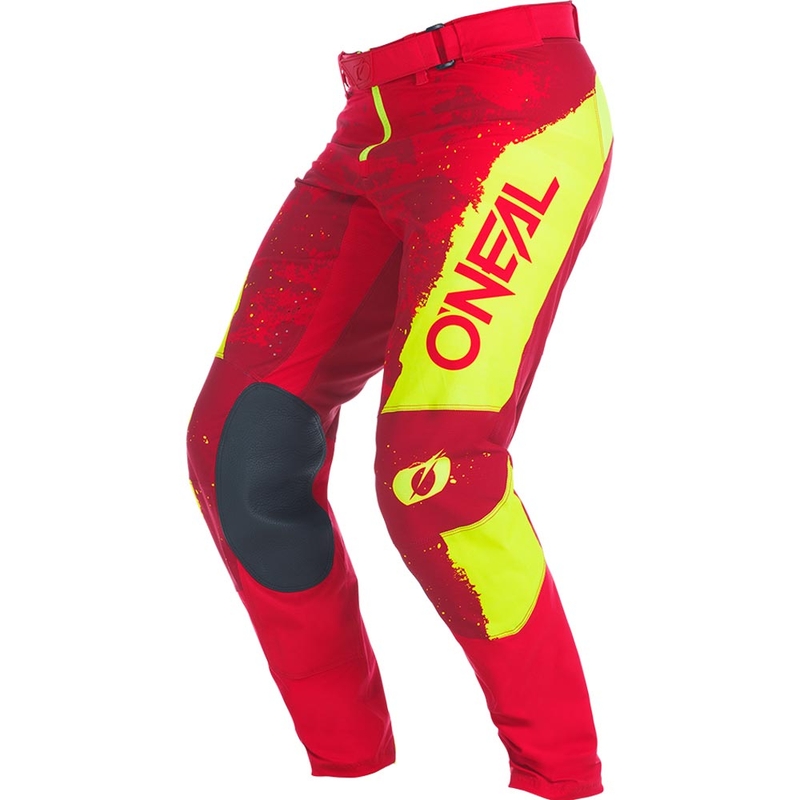 O'Neal Mayhem Lackierte rot-neongelbe Motocross-Hose
