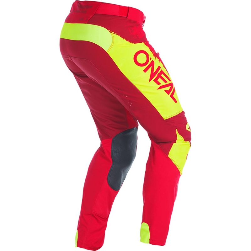 O'Neal Mayhem Lackierte rot-neongelbe Motocross-Hose