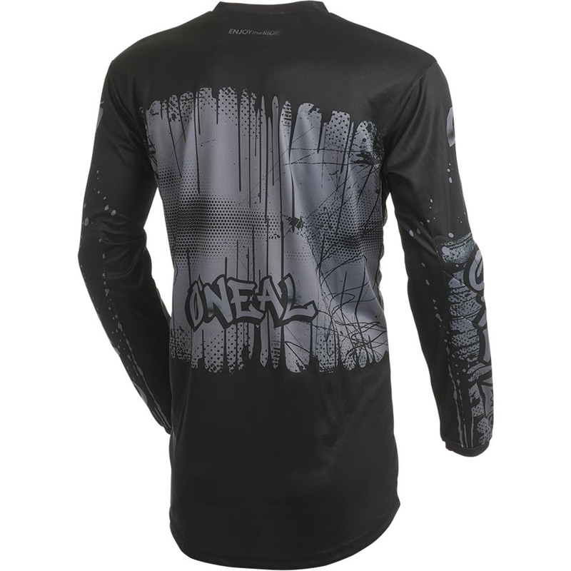 O'Neal Element Rancid Motocross-Trikot schwarz-grau