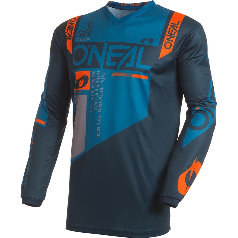 O'Neal Element Factor Motocross-Trikot blau-orange
