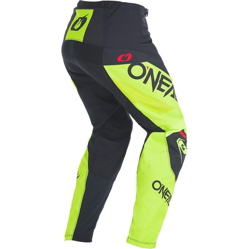 O'Neal Element Factor Motocross-Hose Schwarz-Neongelb