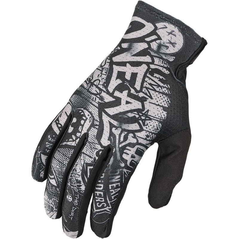 O'Neal Matrix Rancid Motocross-Handschuhe schwarz-grau