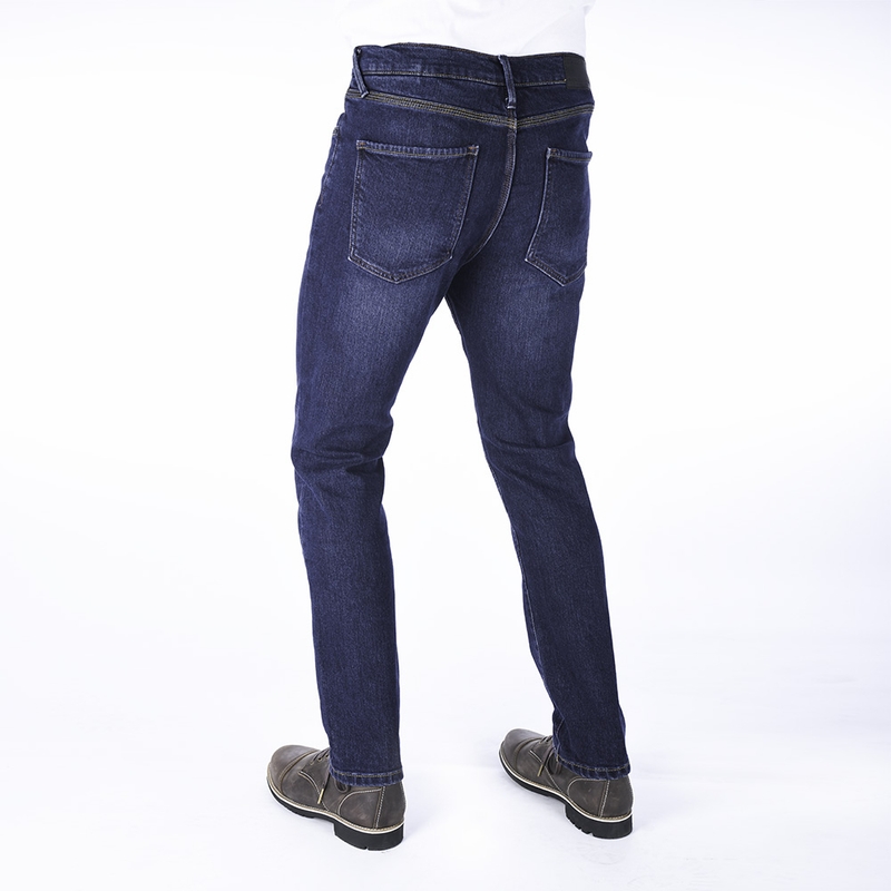 Oxford Original Approved Slim Fit Blaue Motorradjeans