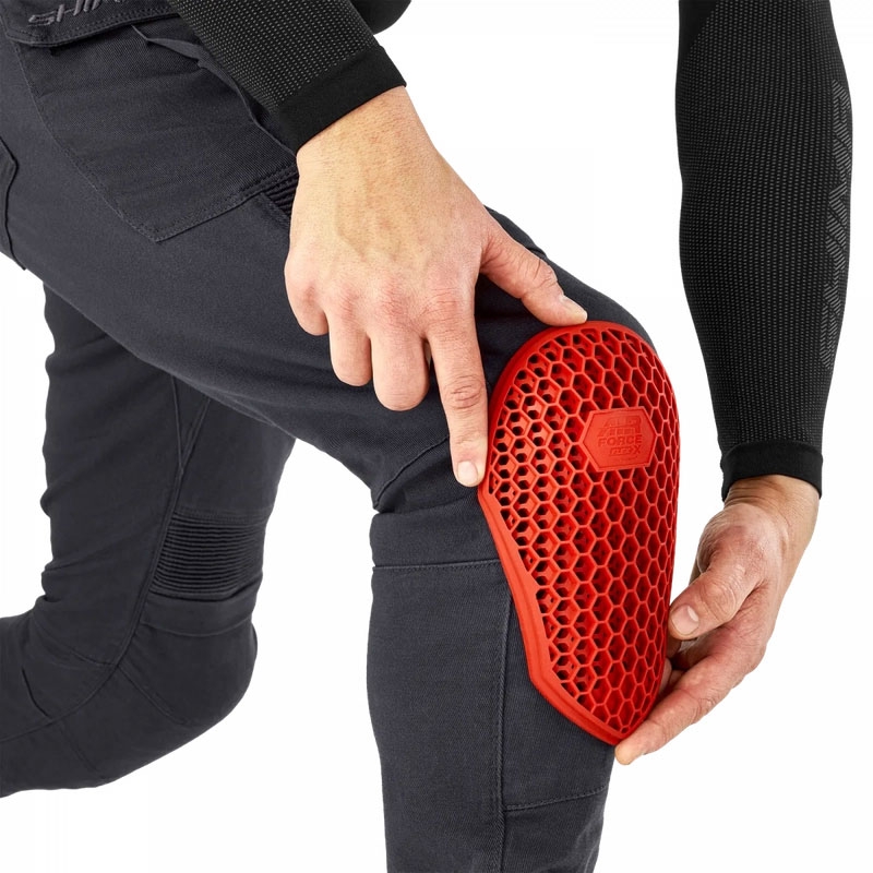 Shima Giro 3.0 verlängerte Motorradhose grau