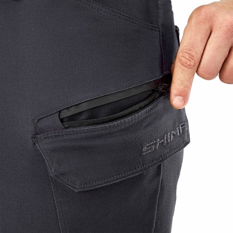 Shima Giro 3.0 verlängerte Motorradhose grau