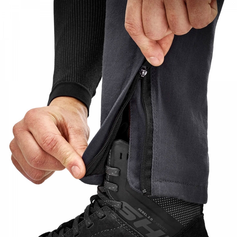 Shima Giro 3.0 verlängerte Motorradhose grau