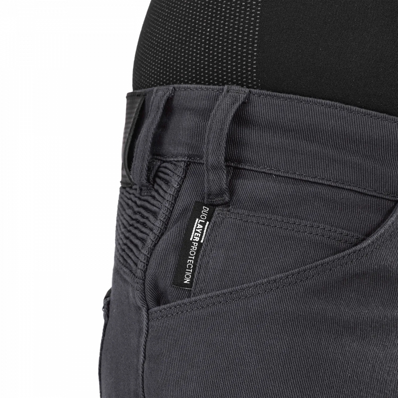 Shima Giro 3.0 Damen-Motorradhose mit verlängertem Bein, grau