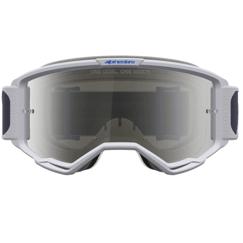 Alpinestars Vision 5 Drag Motocross-Brille, hellviolett-blau