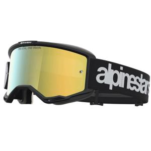 Alpinestars Vision 5 Hone Motocross-Brille schwarz-weiß