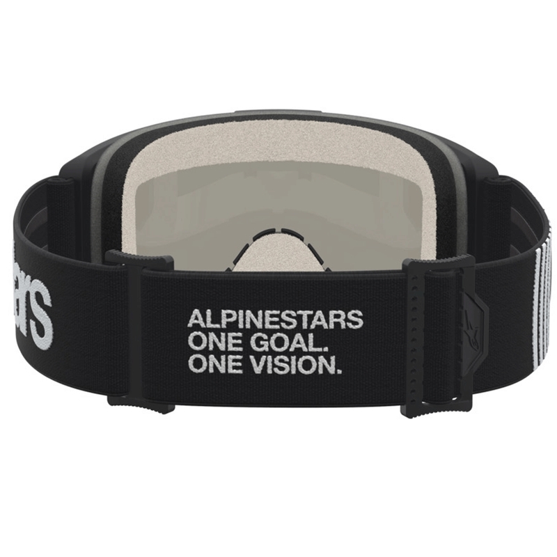 Alpinestars Vision 5 Hone Motocross-Brille schwarz-weiß