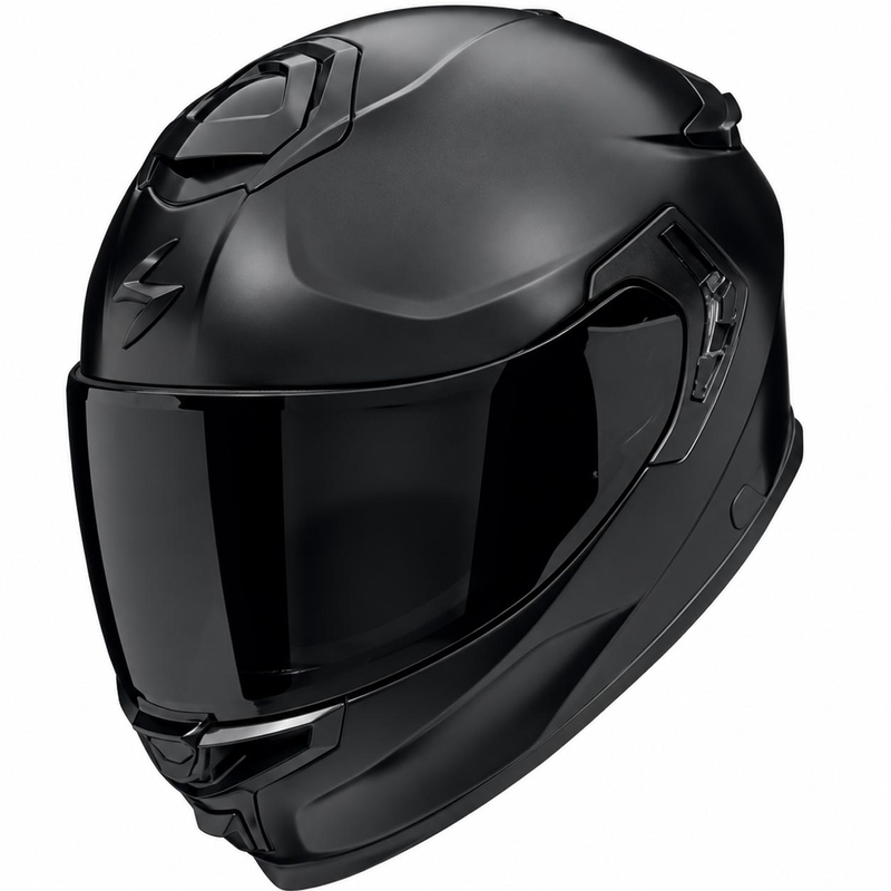 Scorpion EXO-GT SP Air Solid Integralhelm, matt perlschwarz-schwarz