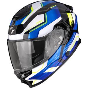 Scorpion EXO-GT SP Air Arkon Integralhelm für Motorräder, schwarz-weiß-blau