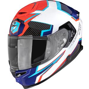 Scorpion EXO-GT SP Air Atlas Integralhelm, weiß-blau-rot