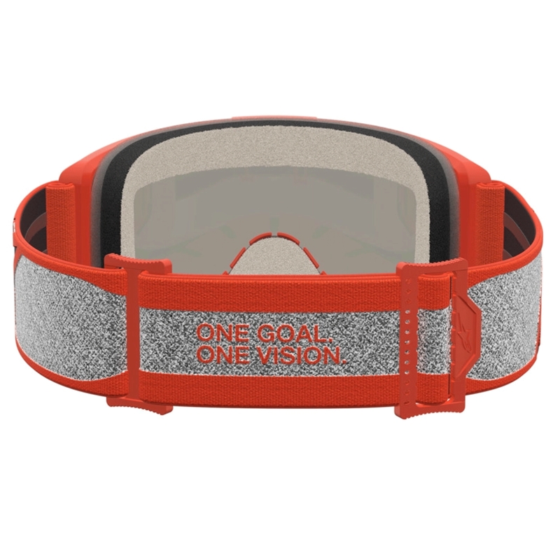 Alpinestars Vision 5 Rora silber-orange Motocross-Brille