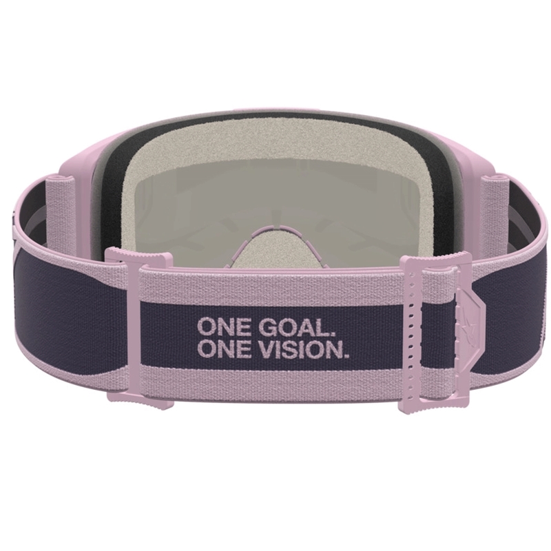 Alpinestars Vision 5 Rora Motocross-Brille, dunkelgrau-rosa