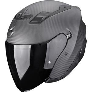 Scorpion EXO-Z1 Carbon Solid Open Face Motorradhelm, Mattschwarz