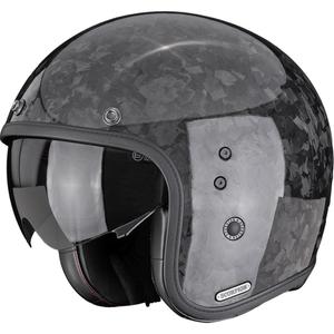 Scorpion Belfast II Carbon Onyx Jethelm, Schwarz