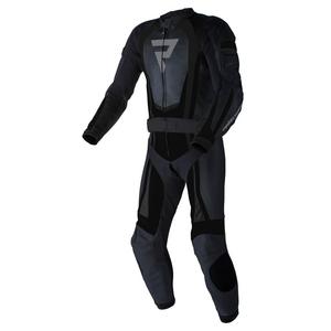 Rebelhorn Piston II PRO Schwarzer Motorradoverall Ausverkauf