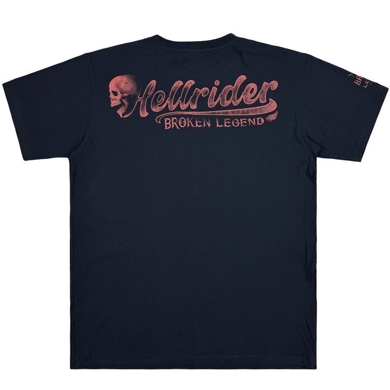 Yakuza Premium Hellrider BL 303 T-Shirt dunkelblau