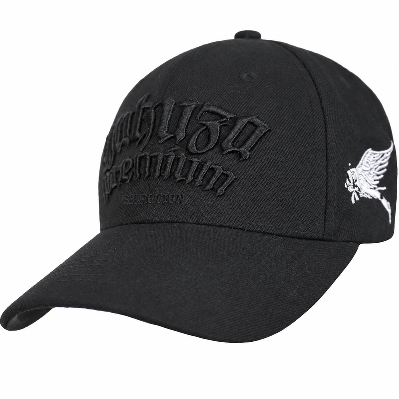 Yakuza Premium 4072 Kappe schwarz-weiß