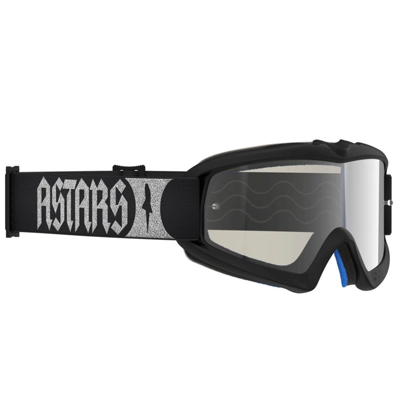 Alpinestars Vision Youth Atrox Kinder-Motocrossbrille Schwarz-Silber