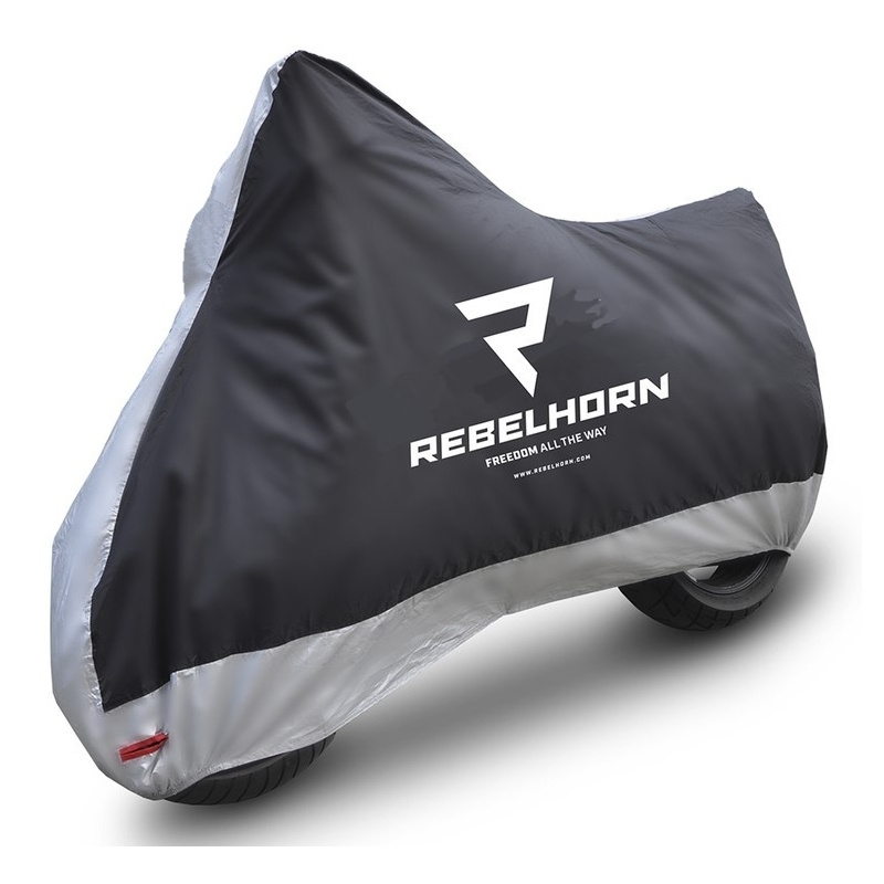 Motorradpersenning Rebelhorn Cover II schwarz-silber