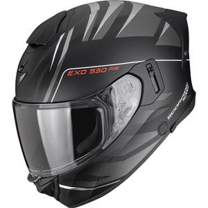 Scorpion EXO-530 Air Tigris Integralhelm für Motorräder, matt schwarz-silber