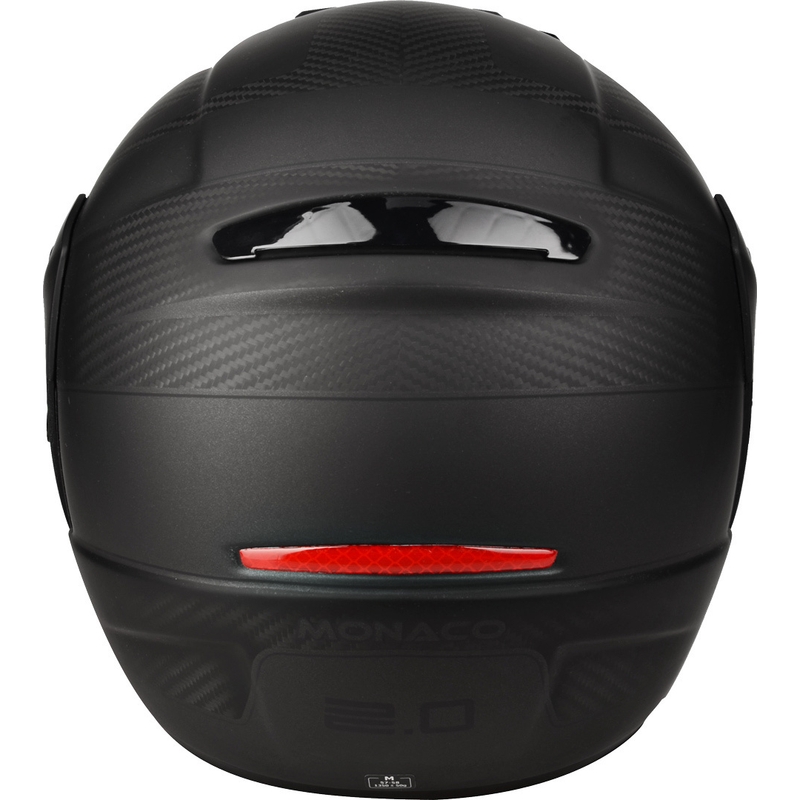 Lazer Monaco Evo 2.0 Schwarz Matt Flip-up Motorradhelm Ausverkauf