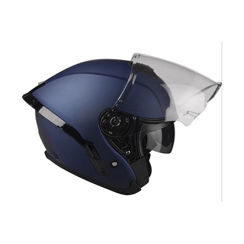 Offener Motorradhelm Lazer Tango S Z-Line blau matt