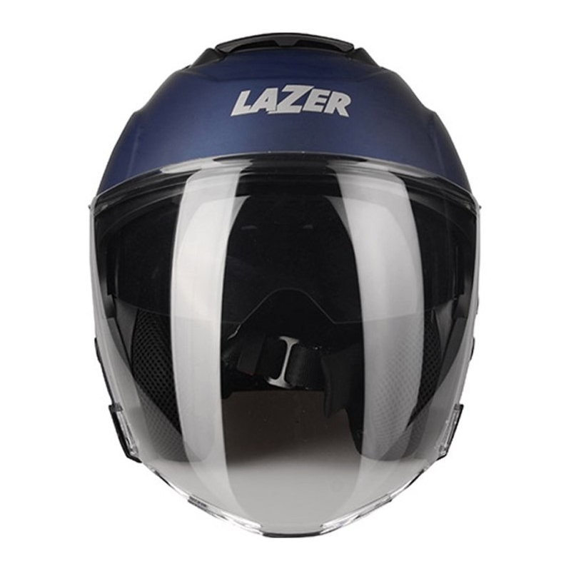 Offener Motorradhelm Lazer Tango S Z-Line blau matt