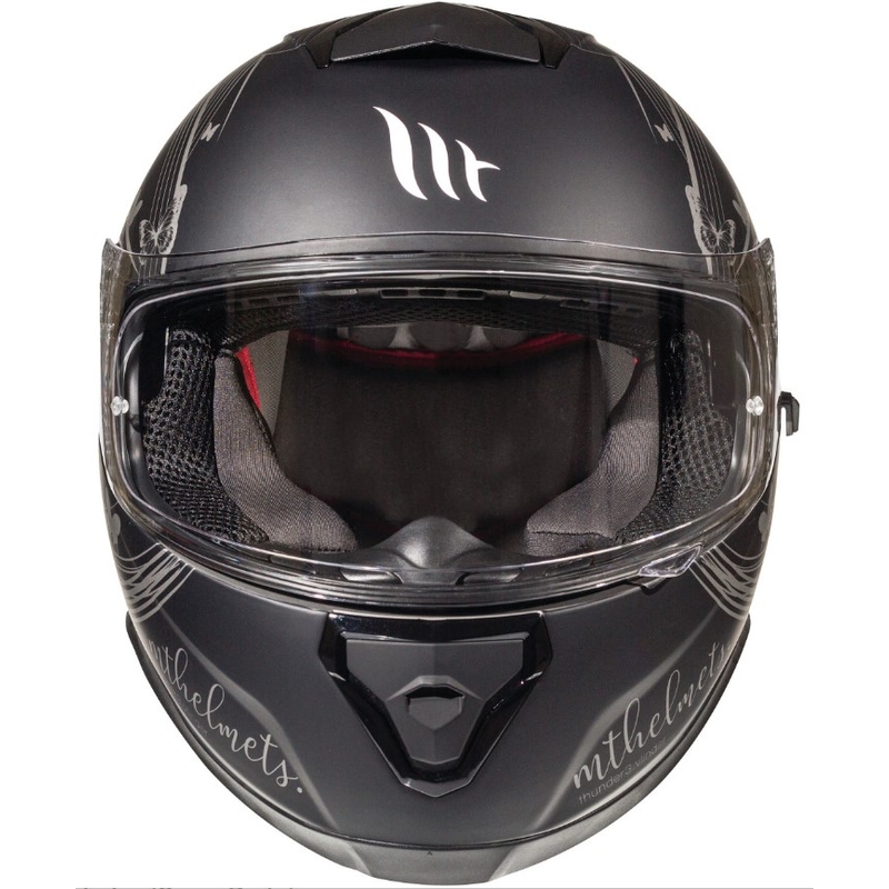 MT Thunder 3 SV Vlinder grau matt Integral Motorradhelm Ausverkauf